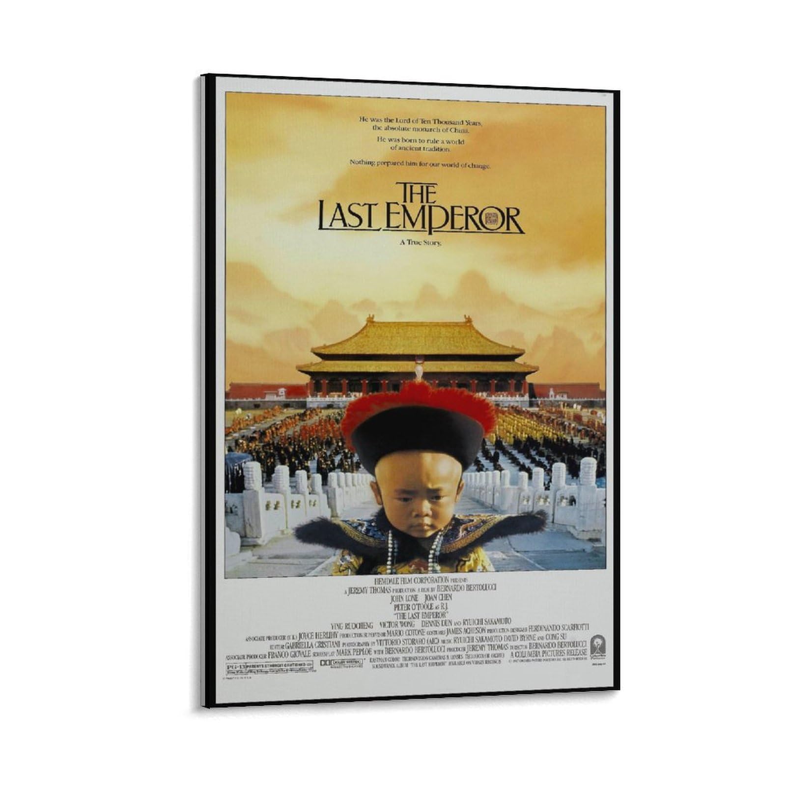 Amazon.co.jp: ラストエンペラー（1987） 映画ポスター 印刷 ポスター
